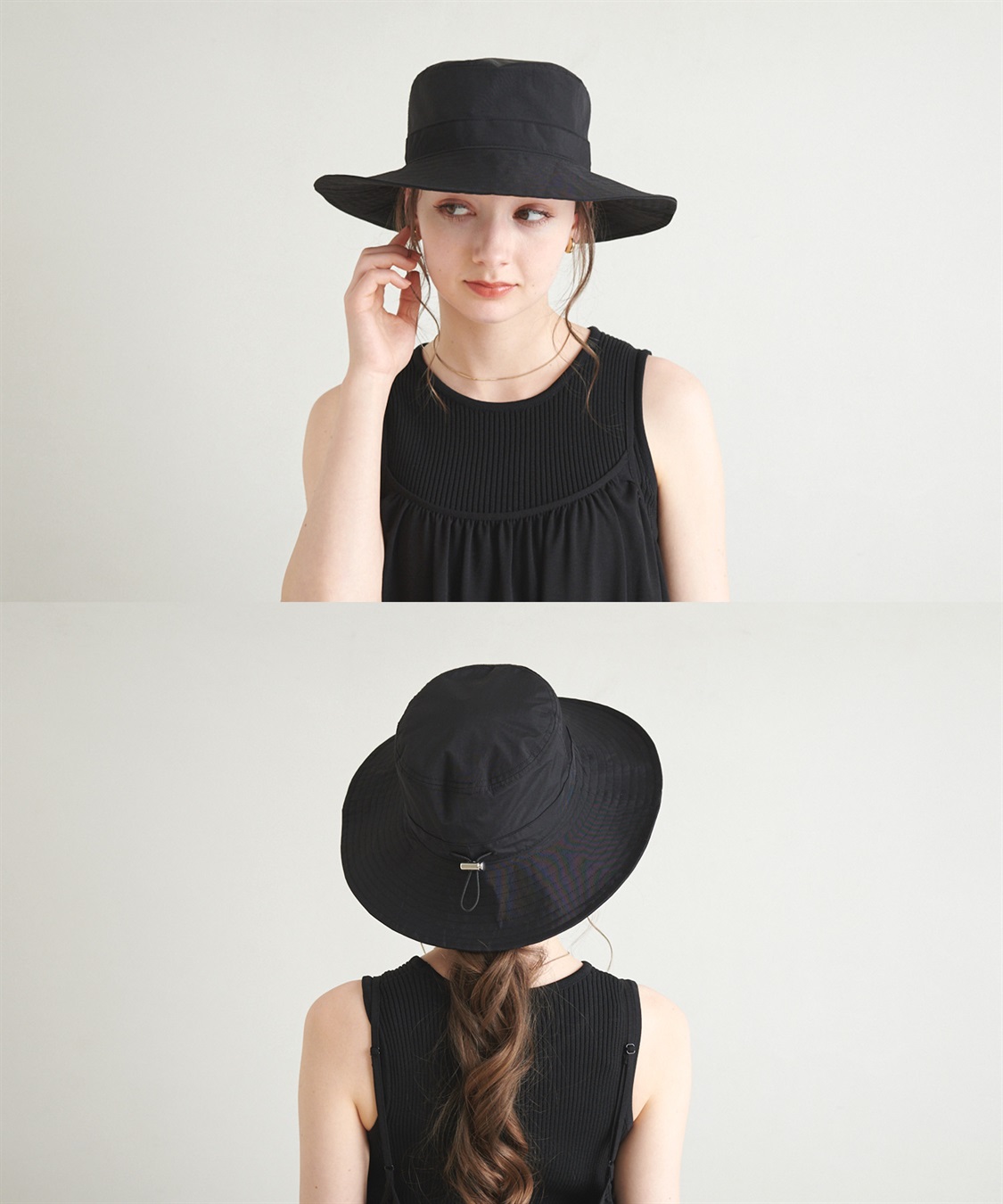 HATMIKKE 【HATMIKKE】ひんやりジェル付き つば広UVハット_sub_7