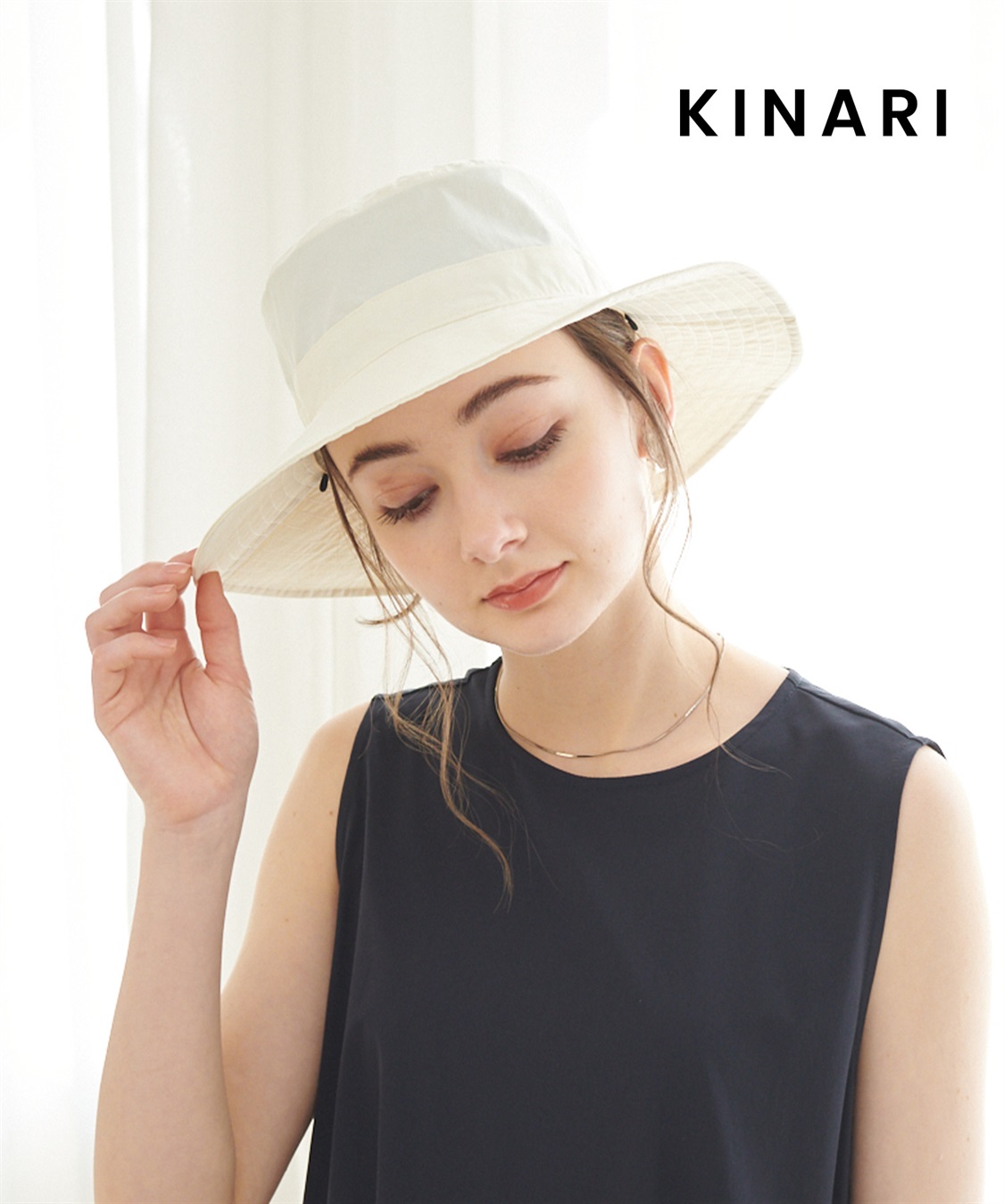 HATMIKKE 【HATMIKKE】ひんやりジェル付き つば広UVハット_sub_8