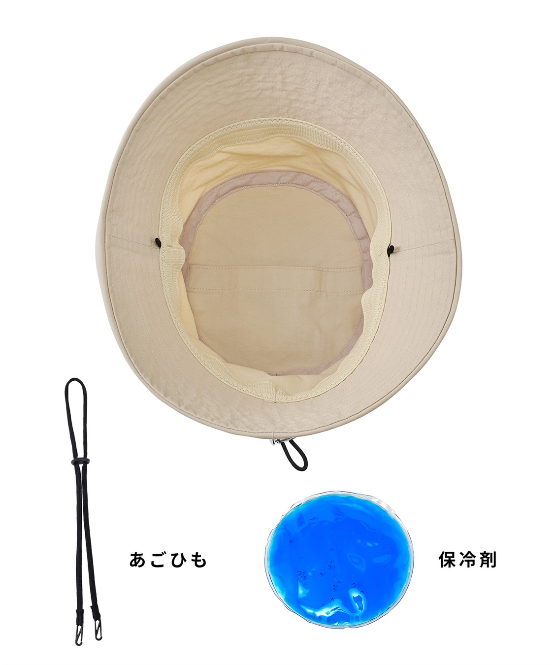 HATMIKKE 【HATMIKKE】ひんやりジェル付き UVセーラーハット_sub_14