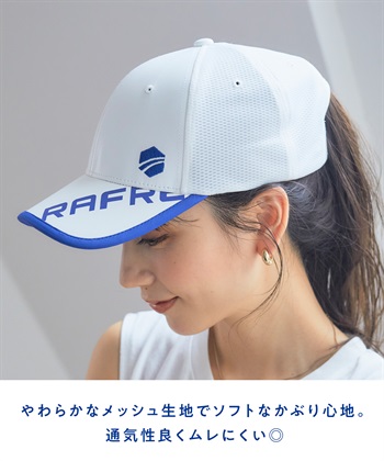 HATMIKKE 【HATMIKKE】超冷却-10℃ RAFREXロゴ刺繍パイピングキャップ_subthumb_6