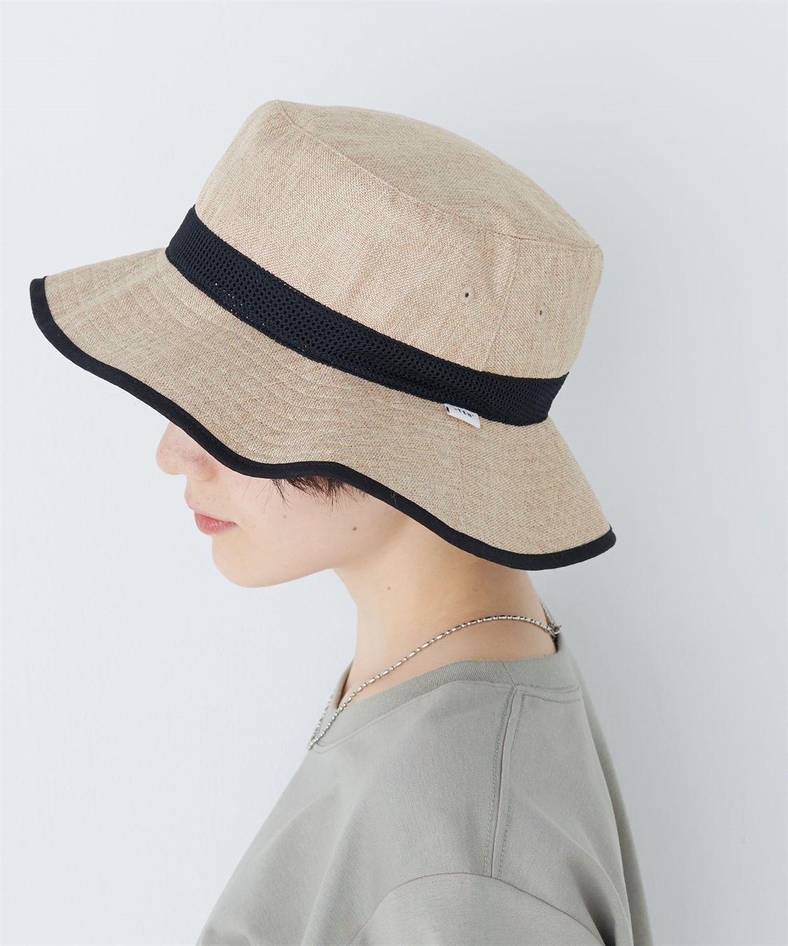 HATMIKKE 《UV/冷感/吸水速乾》-TEN°メッシュ切替サファリハット_sub_8