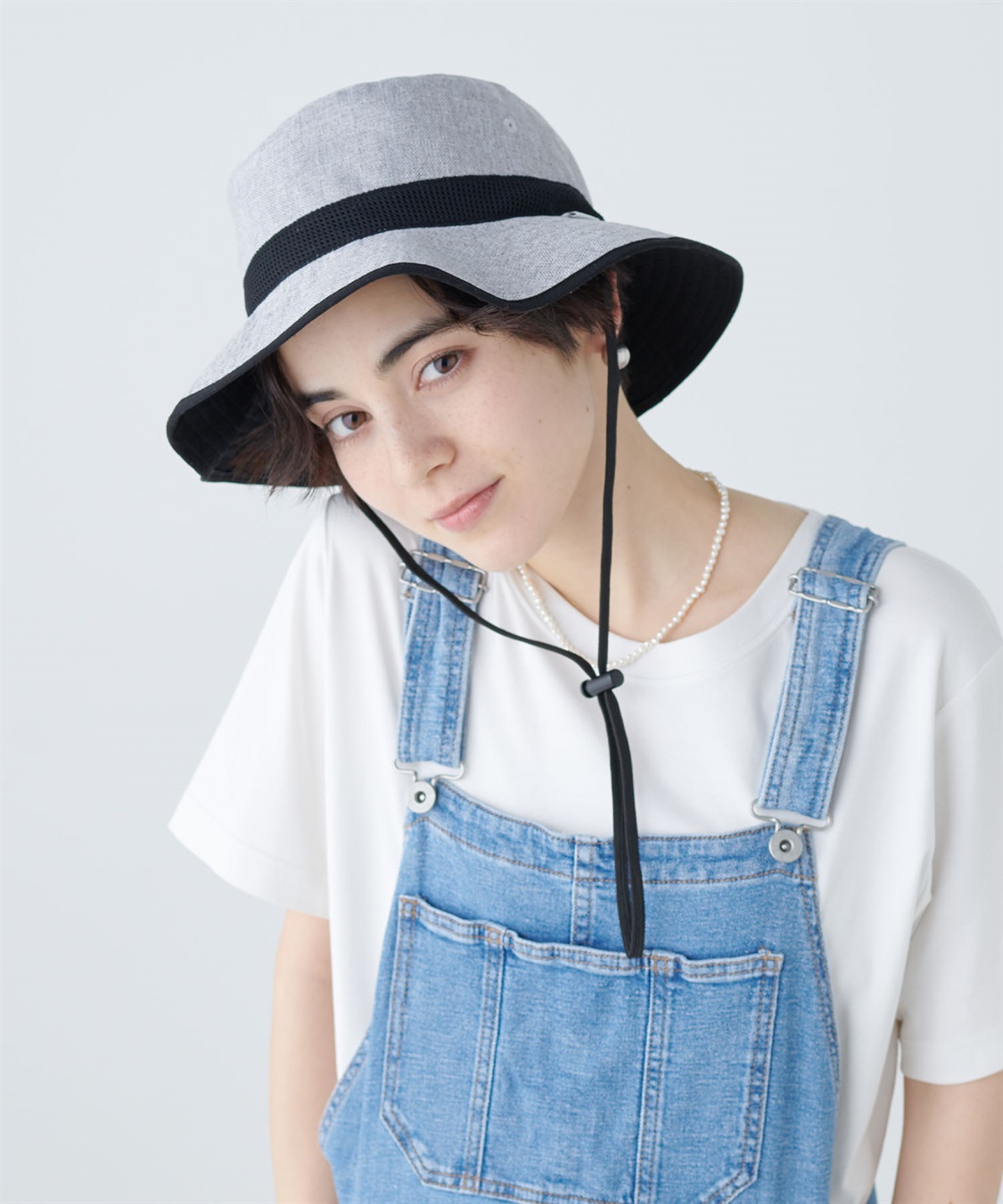 HATMIKKE 《UV/冷感/吸水速乾》-TEN°メッシュ切替サファリハット_sub_11