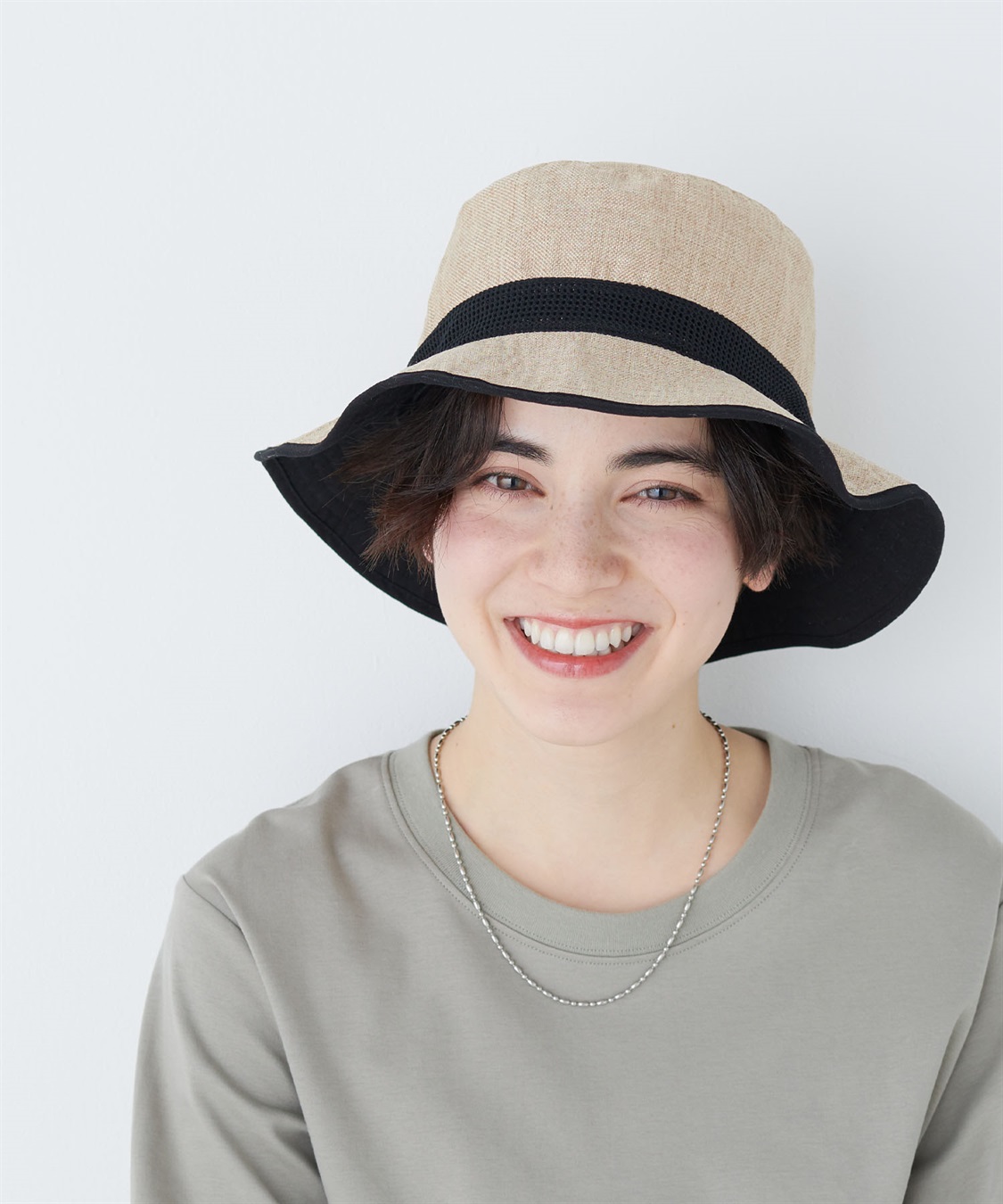 HATMIKKE 《UV/冷感/吸水速乾》-TEN°メッシュ切替サファリハット_sub_17