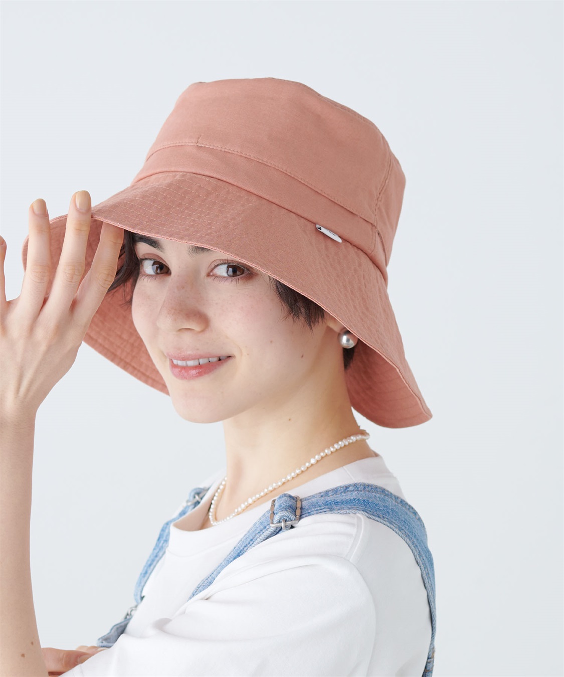 HATMIKKE 《UV/冷感/吸水速乾》-TEN°スリットツバ広ハット_sub_2