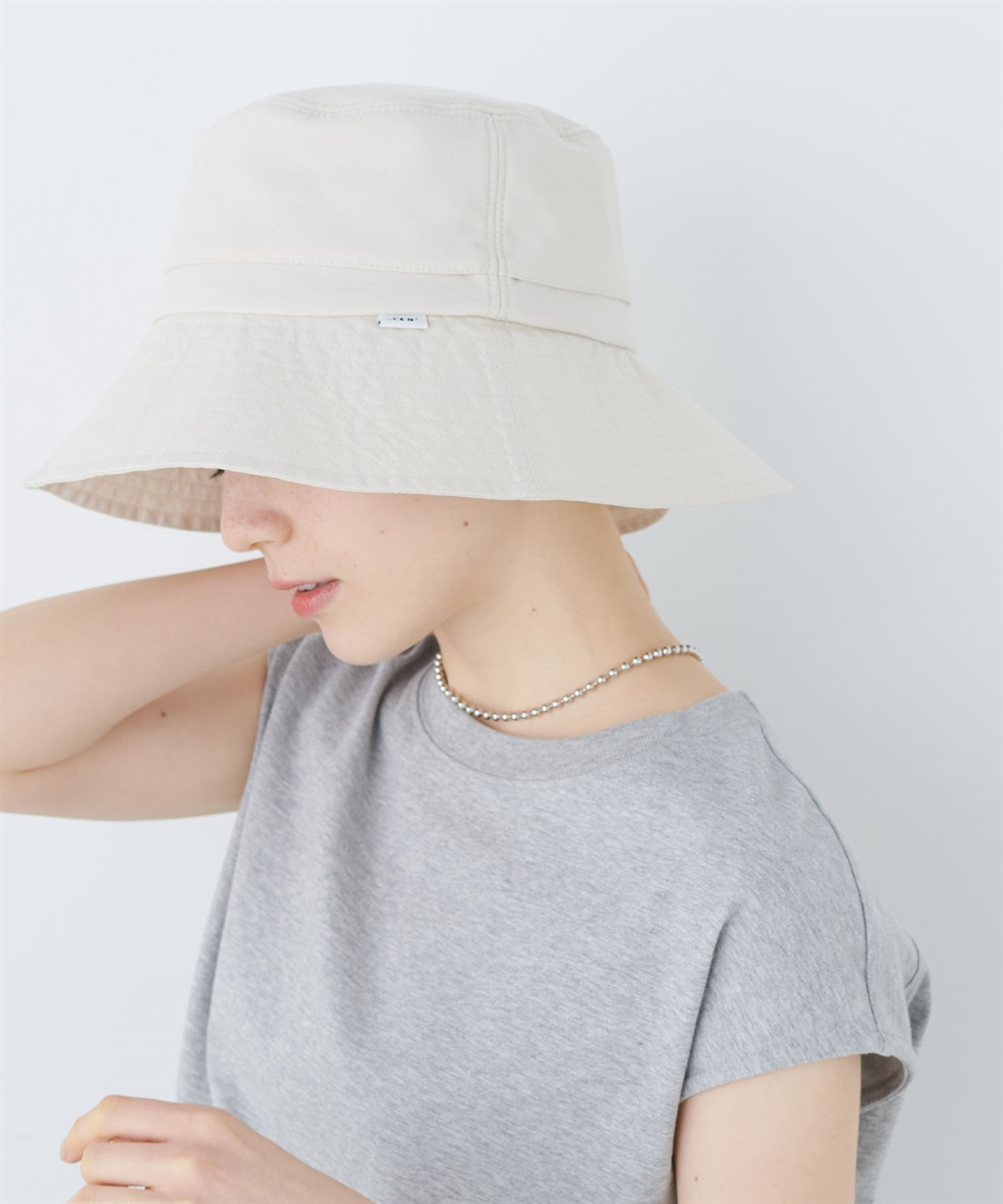 HATMIKKE 《UV/冷感/吸水速乾》-TEN°スリットツバ広ハット_sub_5
