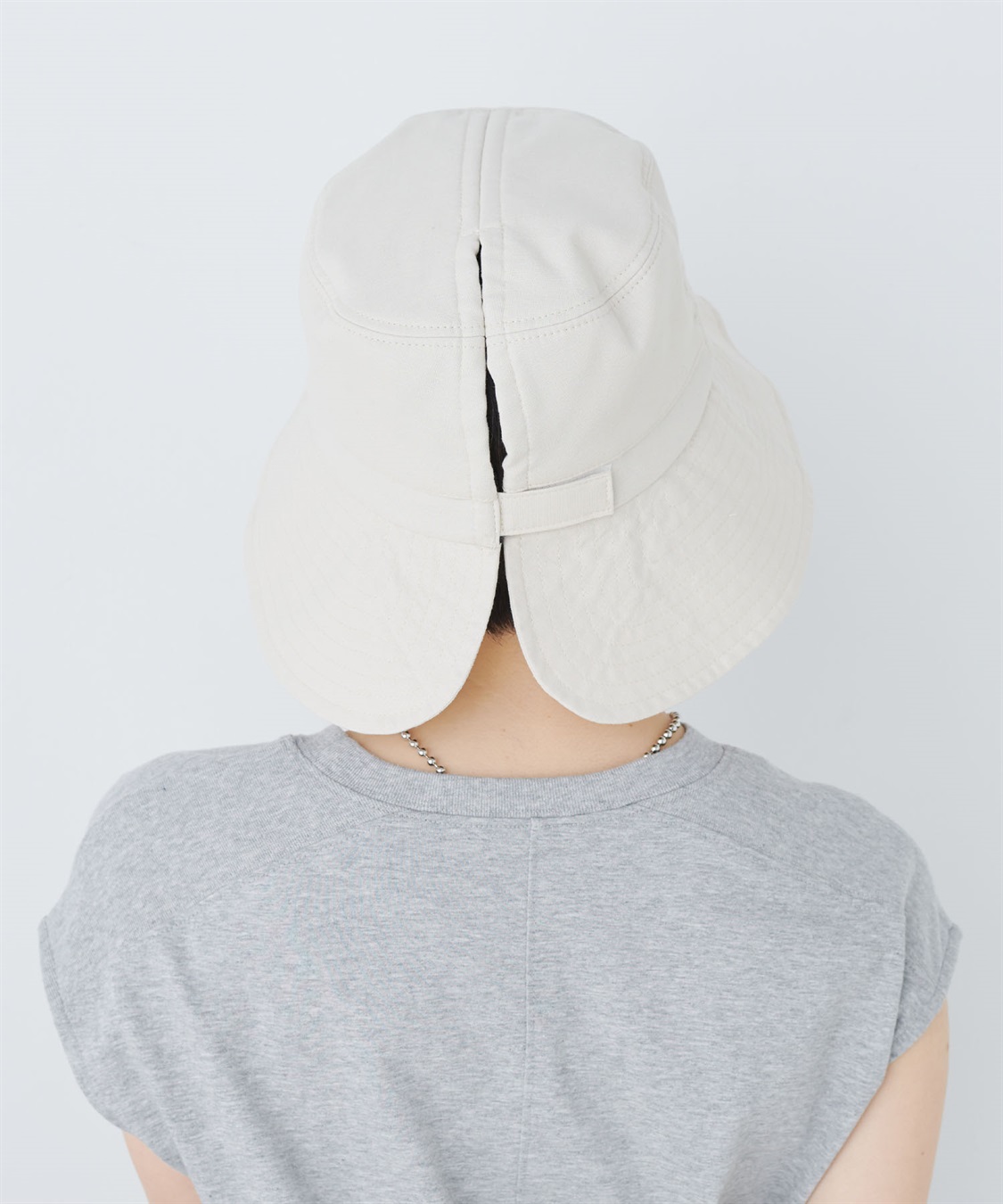 HATMIKKE 《UV/冷感/吸水速乾》-TEN°スリットツバ広ハット_sub_7