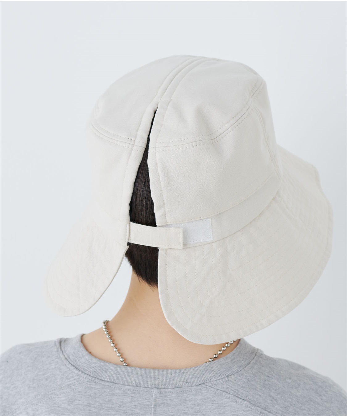 HATMIKKE 《UV/冷感/吸水速乾》-TEN°スリットツバ広ハット_sub_8