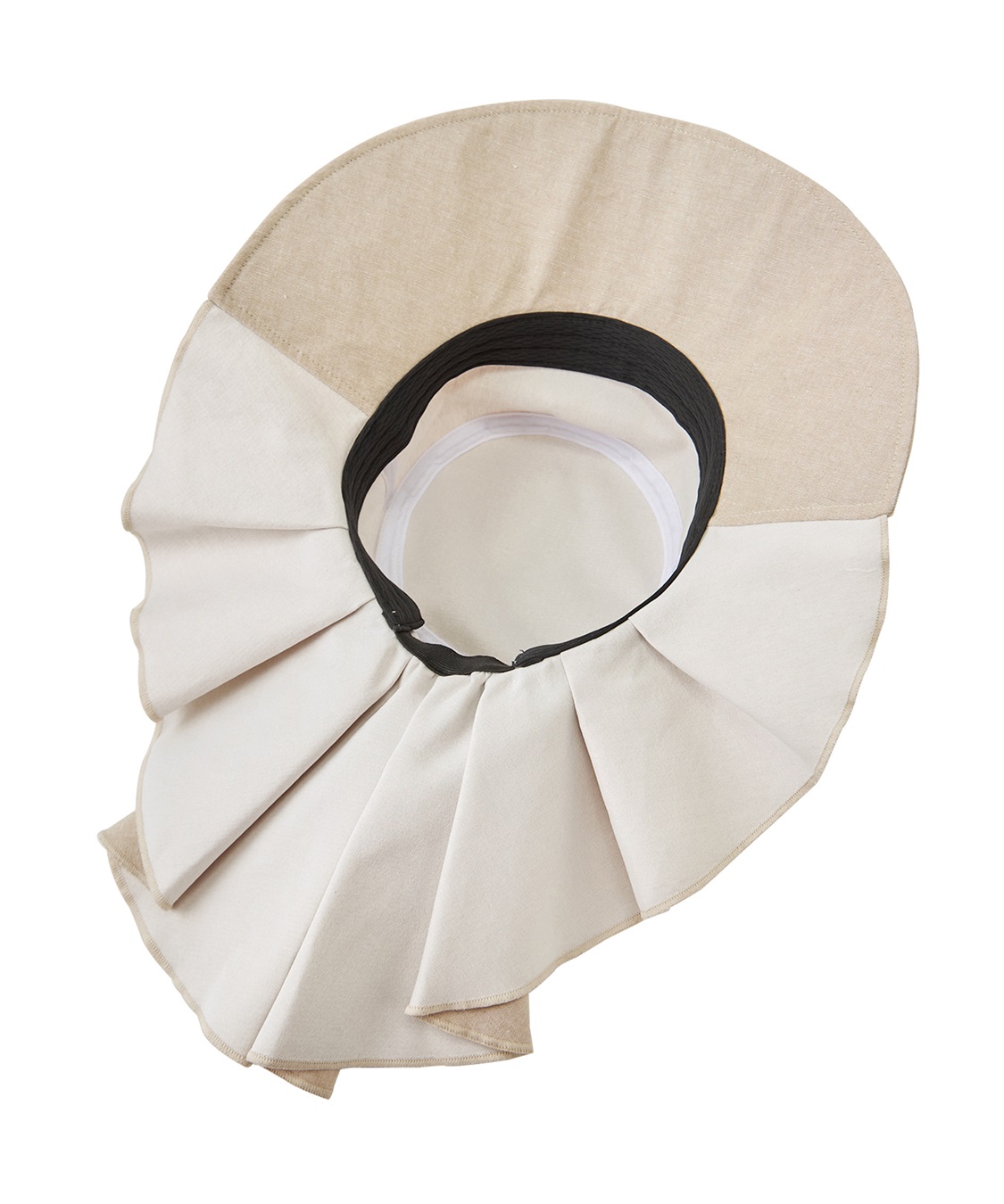 HATMIKKE UVカット日傘帽子 バックリボンタレ付きハット_sub_26