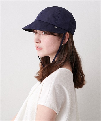 Life Style by cross marche 《パッカブル/撥水/UV/あご紐付き》パッカブルワイドツバキャップ【HATMIKKE】_subthumb_3