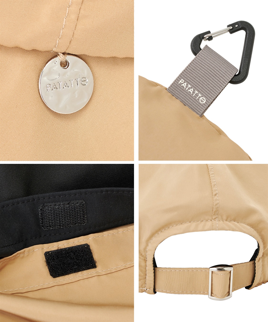 HATMIKKE 《パッカブル/撥水/UV/あご紐付き》パッカブルワイドツバキャップ【HATMIKKE】_sub_4