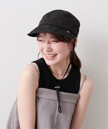 Life Style by cross marche 《パッカブル/撥水/UV/あご紐付き》パッカブルワイドツバキャップ【HATMIKKE】_subthumb_4