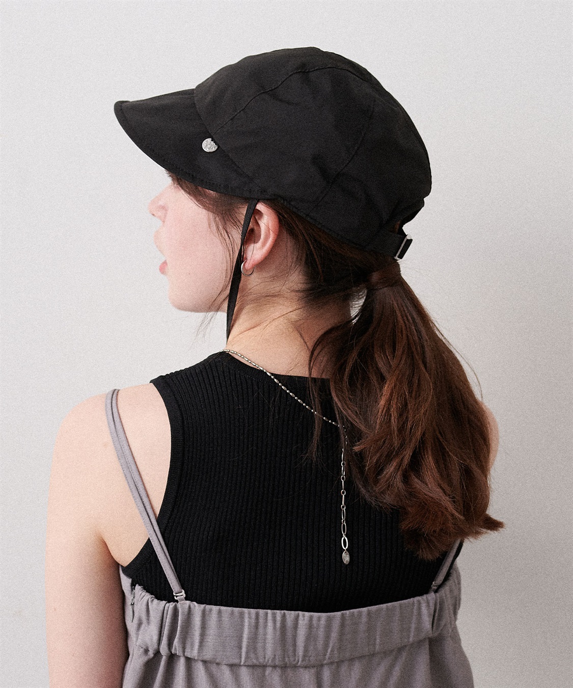 HATMIKKE 《パッカブル/撥水/UV/あご紐付き》パッカブルワイドツバキャップ【HATMIKKE】_sub_6