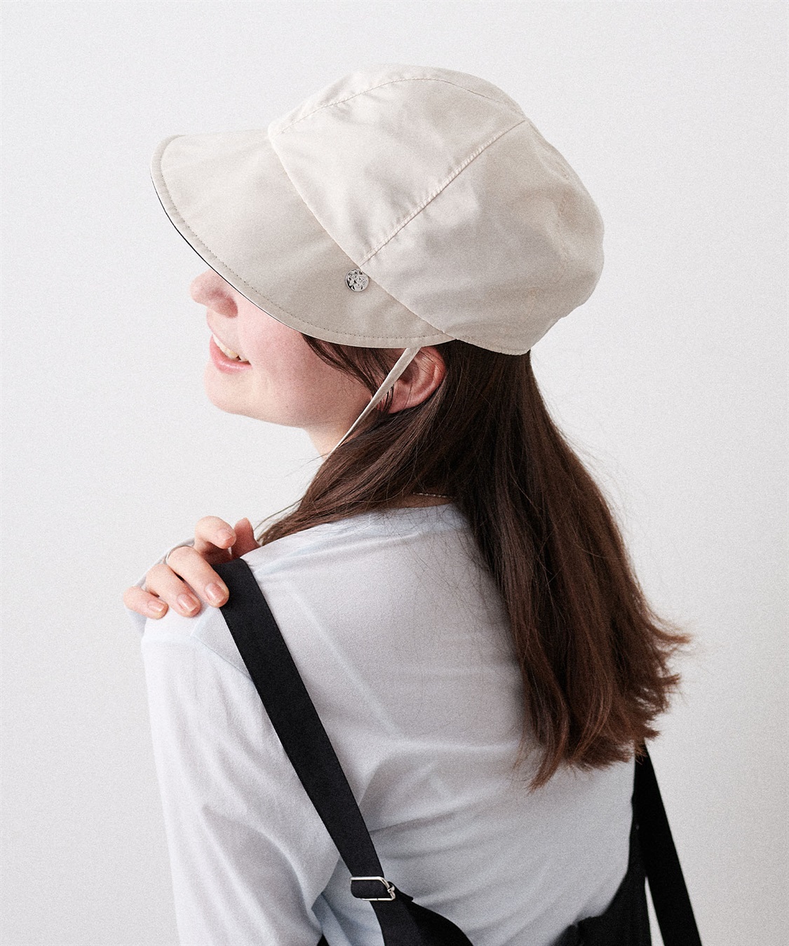 HATMIKKE 《パッカブル/撥水/UV/あご紐付き》パッカブルワイドツバキャップ【HATMIKKE】_sub_8