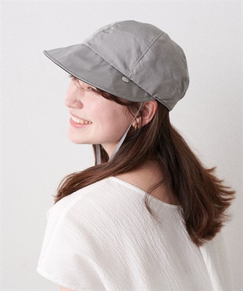 Life Style by cross marche 《パッカブル/撥水/UV/あご紐付き》パッカブルワイドツバキャップ【HATMIKKE】_subthumb_16