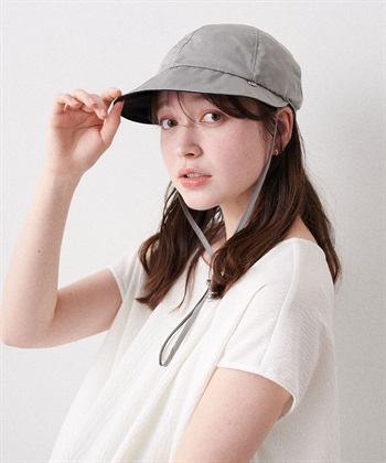 Life Style by cross marche 《パッカブル/撥水/UV/あご紐付き》パッカブルワイドツバキャップ【HATMIKKE】_subthumb_17