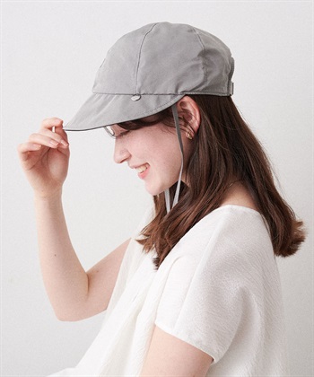 Life Style by cross marche 《パッカブル/撥水/UV/あご紐付き》パッカブルワイドツバキャップ【HATMIKKE】_subthumb_18