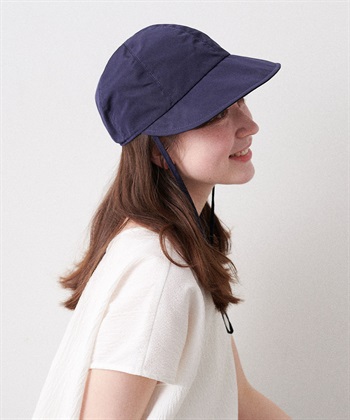 Life Style by cross marche 《パッカブル/撥水/UV/あご紐付き》パッカブルワイドツバキャップ【HATMIKKE】_subthumb_19