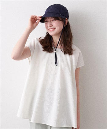 Life Style by cross marche 《パッカブル/撥水/UV/あご紐付き》パッカブルワイドツバキャップ【HATMIKKE】_subthumb_22