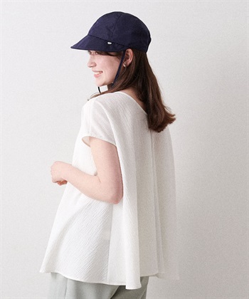 Life Style by cross marche 《パッカブル/撥水/UV/あご紐付き》パッカブルワイドツバキャップ【HATMIKKE】_subthumb_23