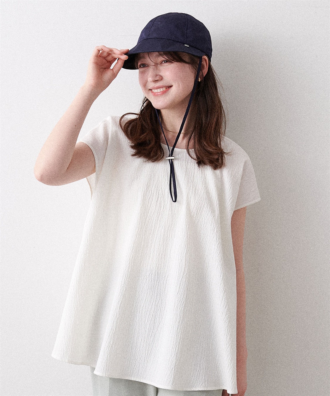 HATMIKKE 《パッカブル/撥水/UV/あご紐付き》パッカブルワイドツバキャップ【HATMIKKE】_sub_24