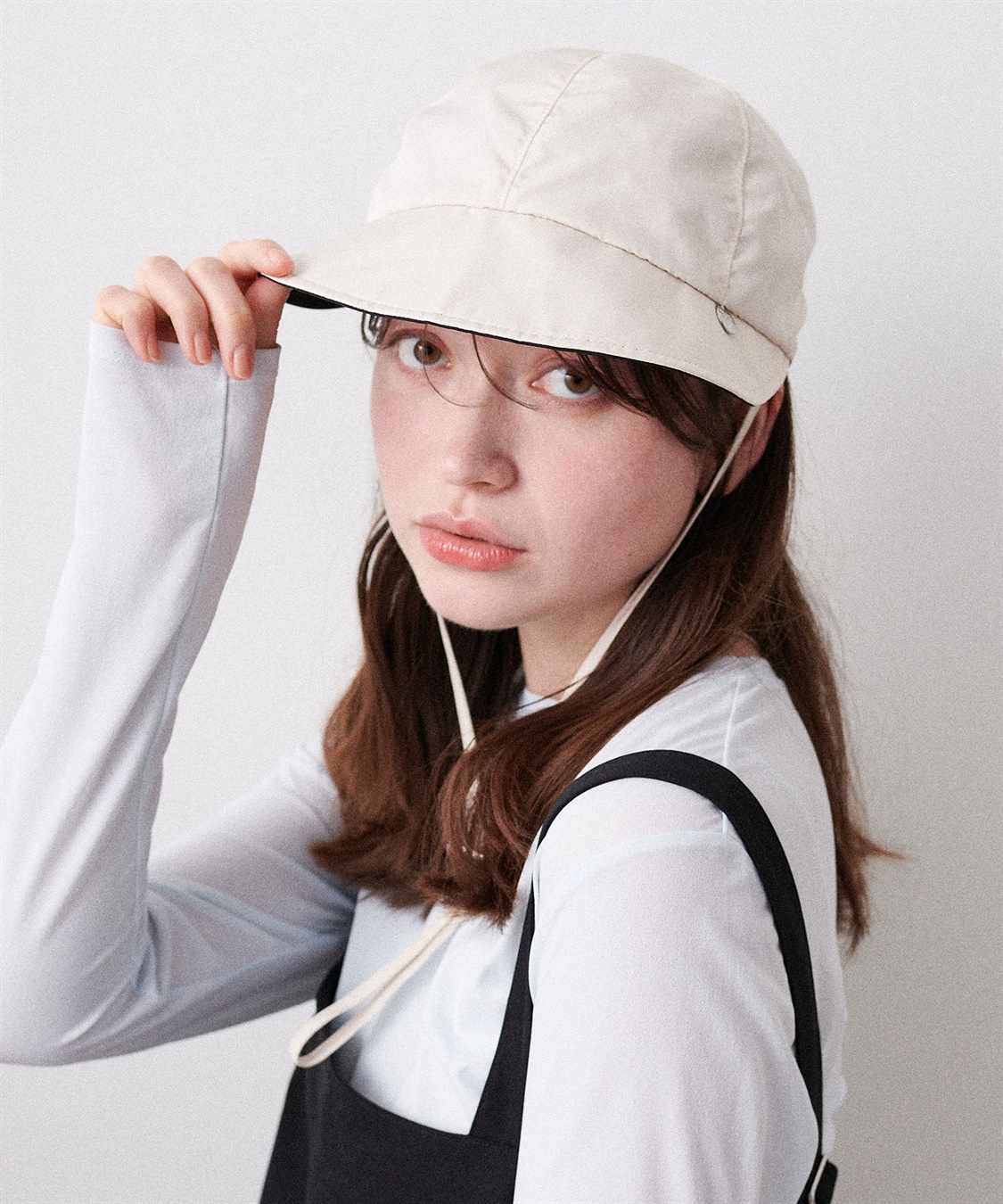 HATMIKKE 《パッカブル/撥水/UV/あご紐付き》パッカブルワイドツバキャップ【HATMIKKE】_sub_27