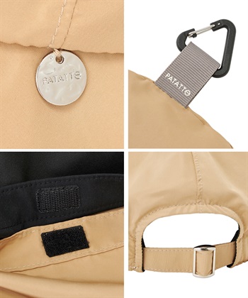 Life Style by cross marche 《パッカブル/撥水/UV/あご紐付き》パッカブルワイドツバキャップ【HATMIKKE】_subthumb_27