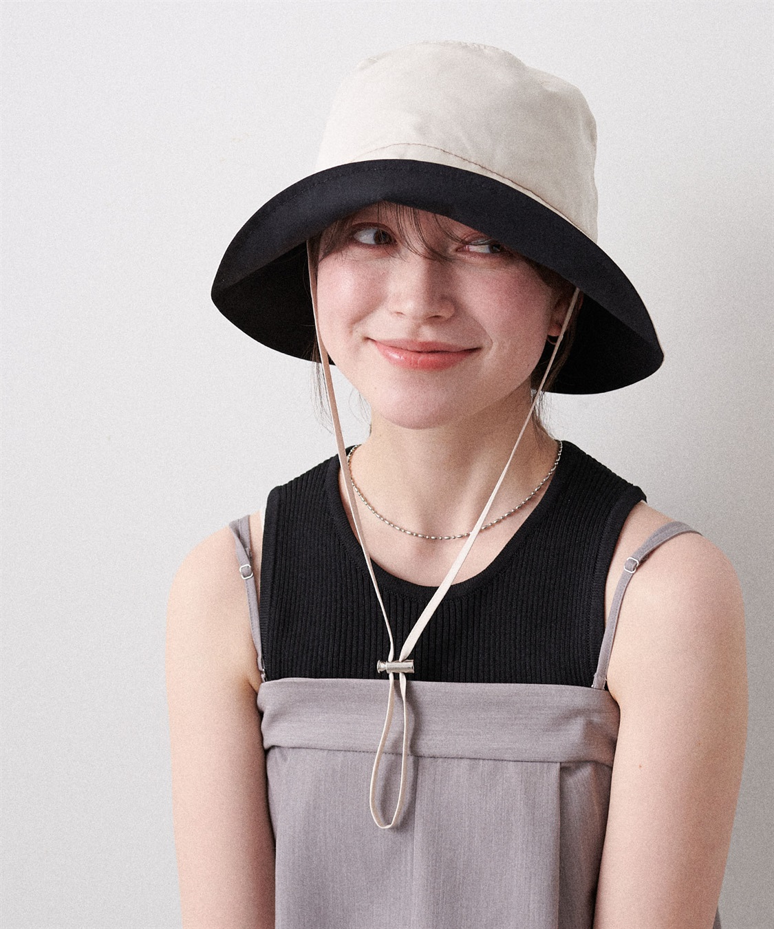 Life Style by cross marche 《パッカブル/撥水/UV/あご紐付き》パッカブルツバ広ハット【HATMIKKE】_sub_13