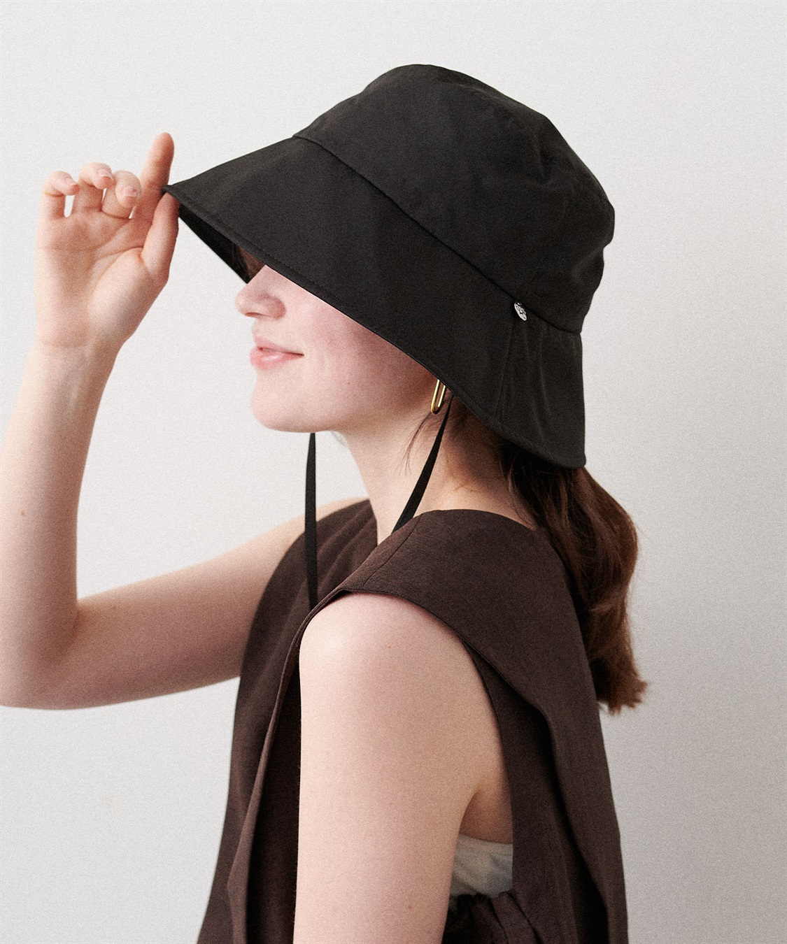 Life Style by cross marche 《パッカブル/撥水/UV/あご紐付き》パッカブルツバ広ハット【HATMIKKE】_sub_19