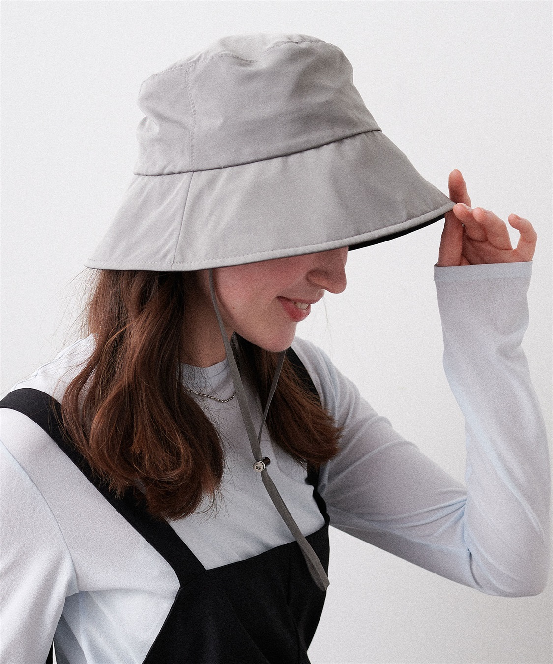 Life Style by cross marche 《パッカブル/撥水/UV/あご紐付き》パッカブルツバ広ハット【HATMIKKE】_sub_23