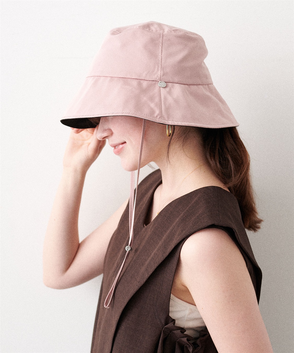 Life Style by cross marche 《パッカブル/撥水/UV/あご紐付き》パッカブルツバ広ハット【HATMIKKE】_sub_26