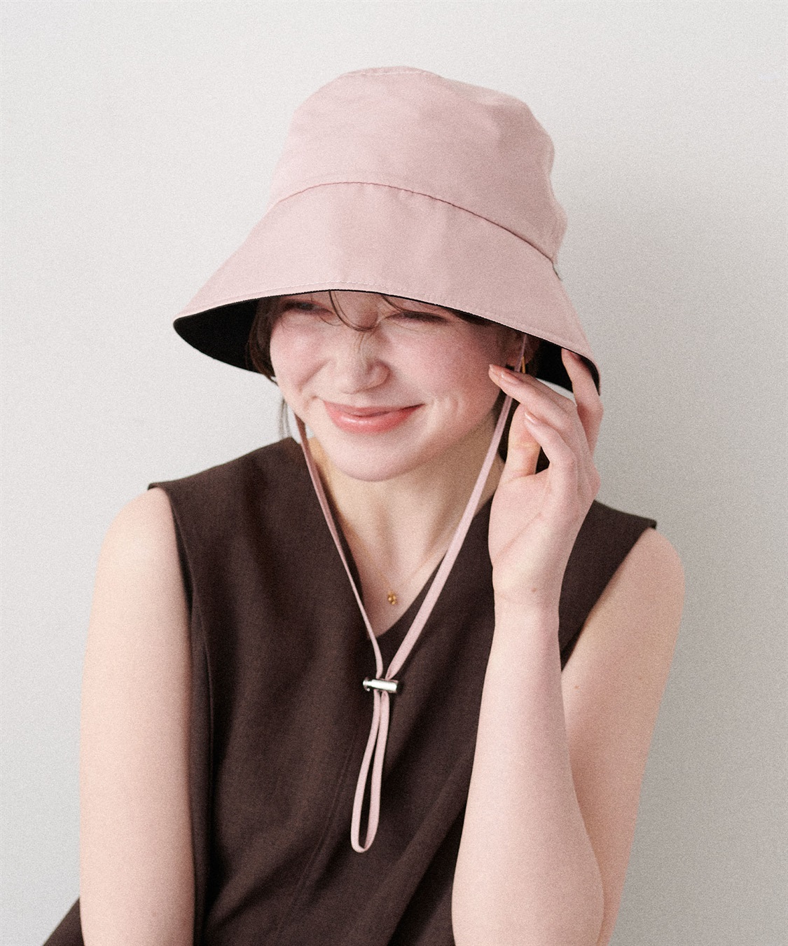 Life Style by cross marche 《パッカブル/撥水/UV/あご紐付き》パッカブルツバ広ハット【HATMIKKE】_sub_27