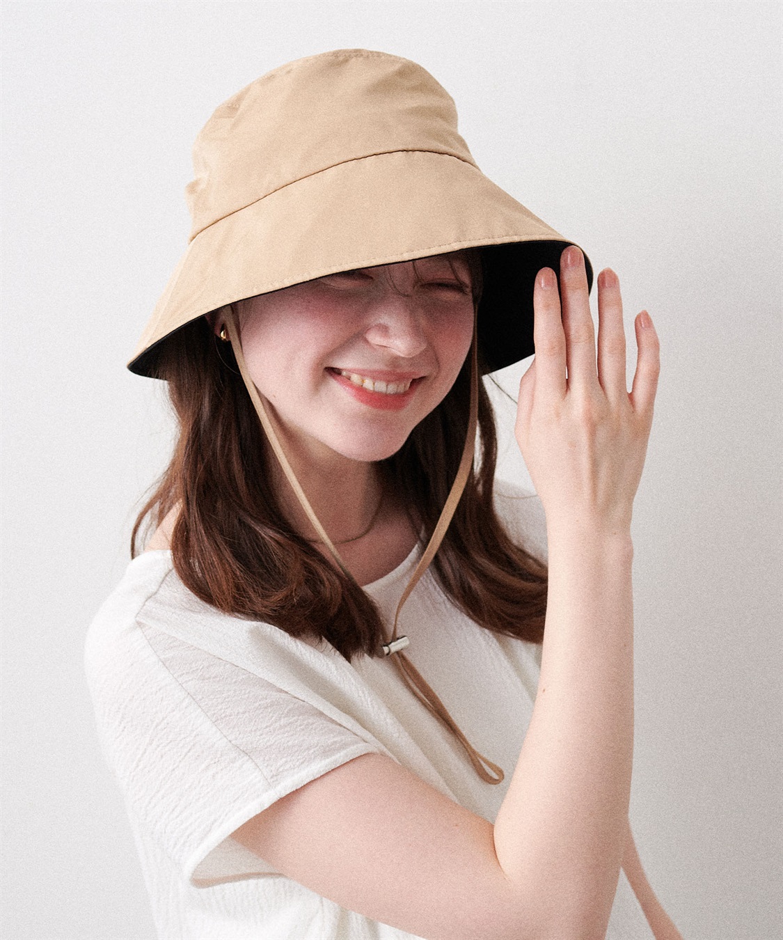 Life Style by cross marche 《パッカブル/撥水/UV/あご紐付き》パッカブルツバ広ハット【HATMIKKE】_sub_29