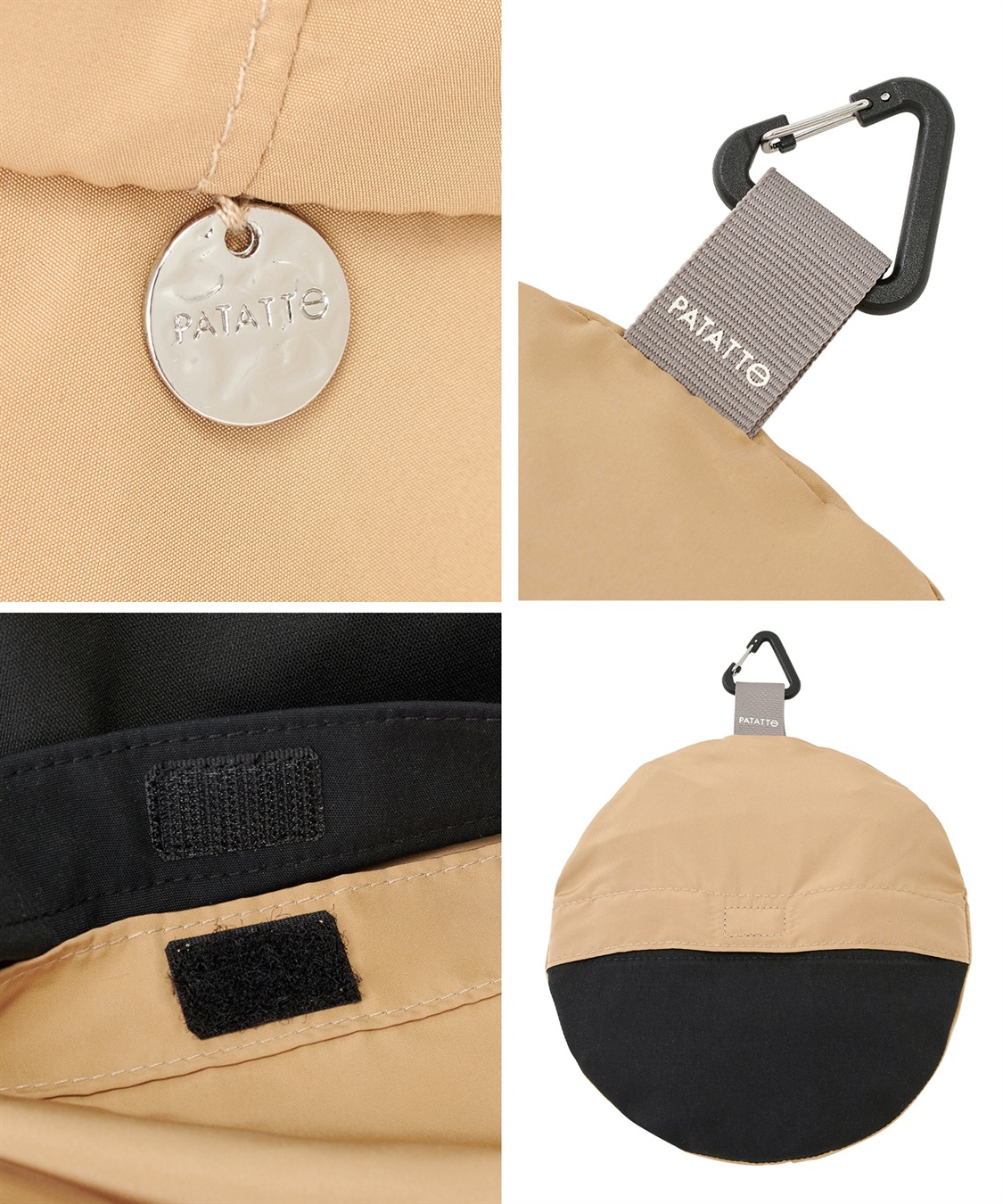 HATMIKKE 《パッカブル/撥水/UV/あご紐付き》パッカブルサファリハット_sub_6