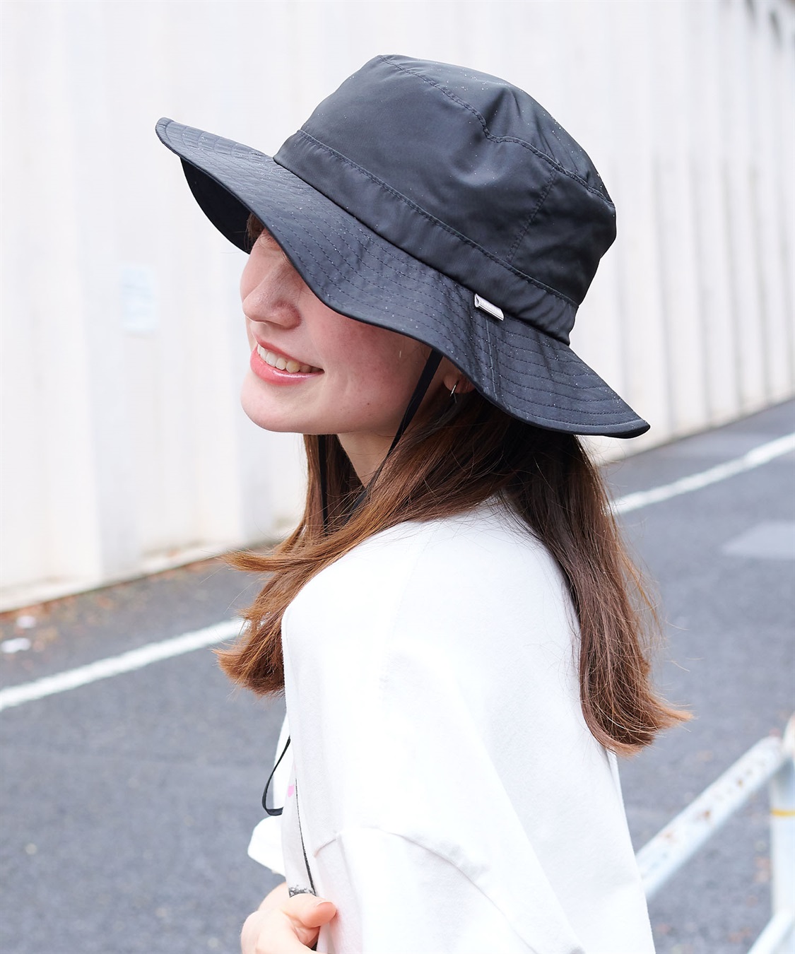 HATMIKKE 《パッカブル/撥水/UV/あご紐付き》パッカブルサファリハット_sub_10
