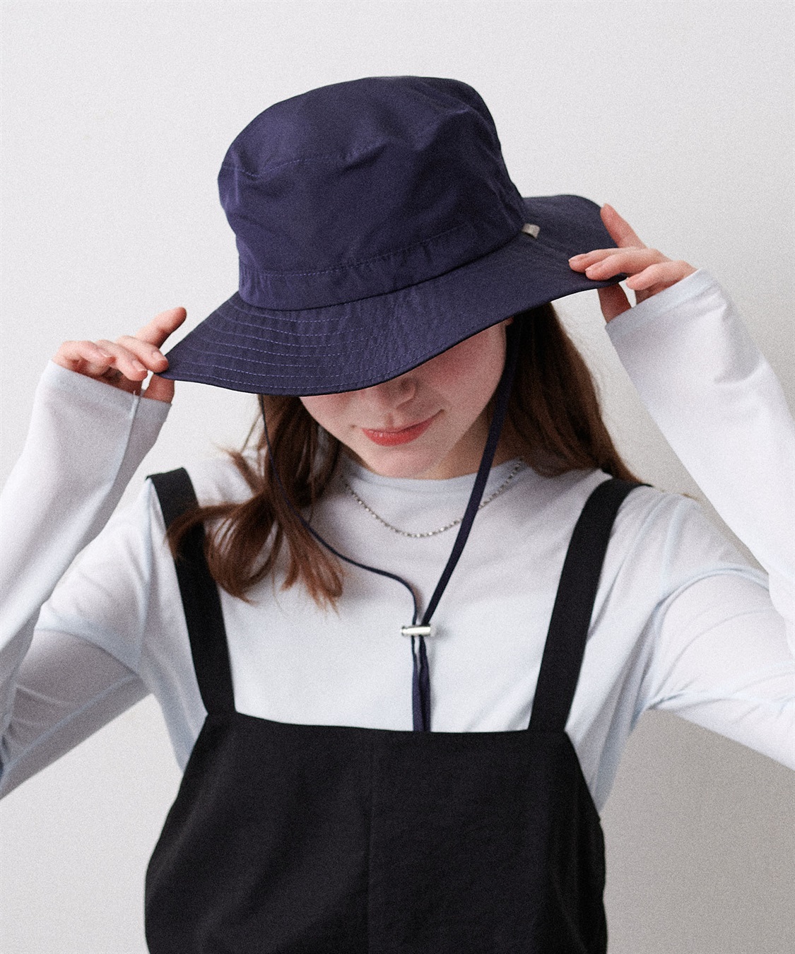 HATMIKKE 《パッカブル/撥水/UV/あご紐付き》パッカブルサファリハット_sub_17