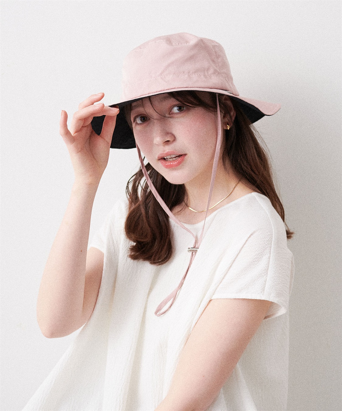 HATMIKKE 《パッカブル/撥水/UV/あご紐付き》パッカブルサファリハット_sub_21