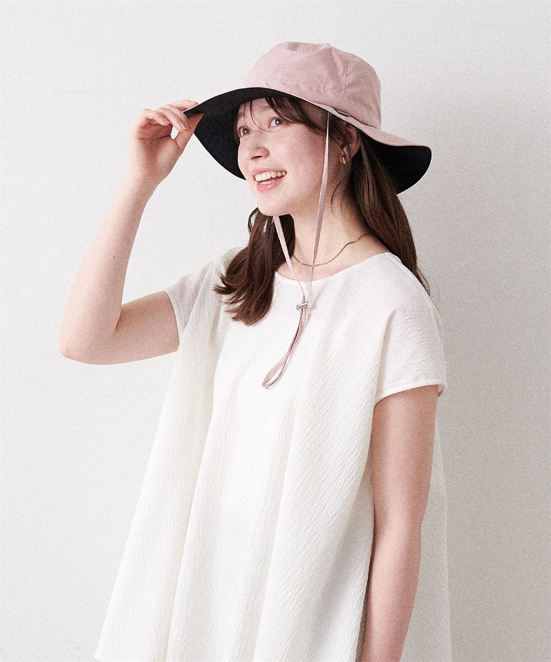 HATMIKKE 《パッカブル/撥水/UV/あご紐付き》パッカブルサファリハット_sub_22