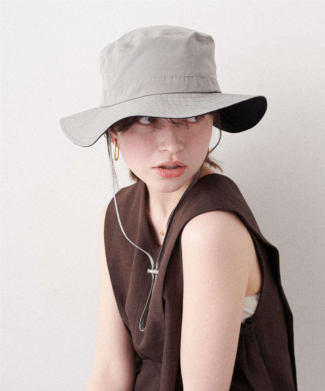 HATMIKKE 《パッカブル/撥水/UV/あご紐付き》パッカブルサファリハット_sub_26