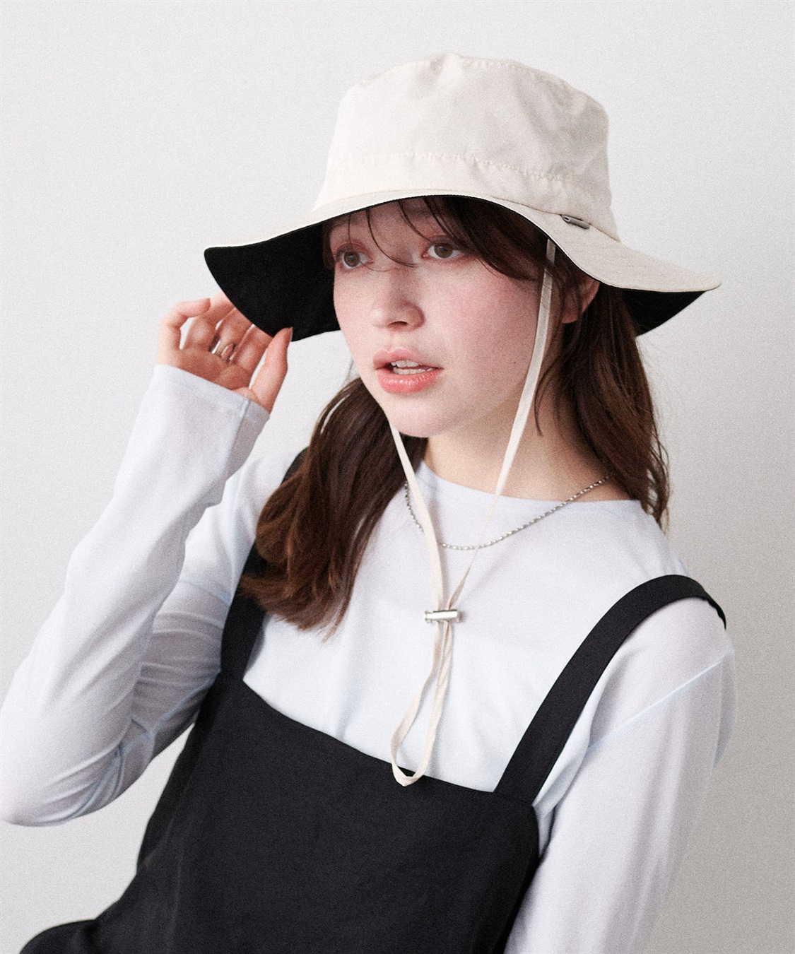 HATMIKKE 《パッカブル/撥水/UV/あご紐付き》パッカブルサファリハット_sub_28