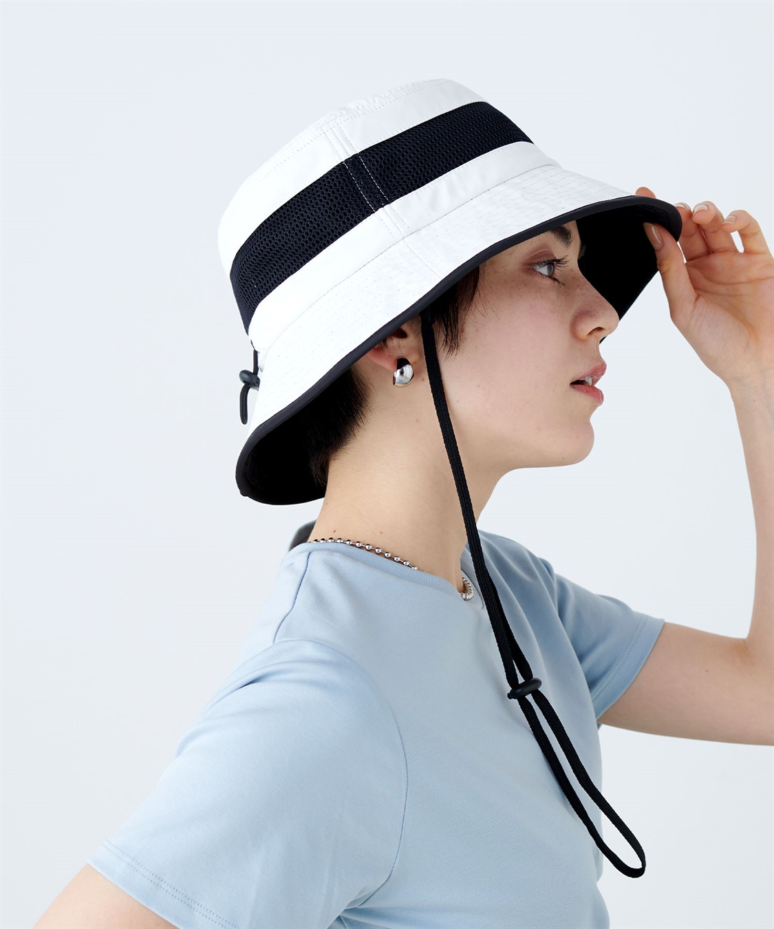 HATMIKKE 【放射冷却素材Radi Cool】 メッシュダウンハット_sub_7