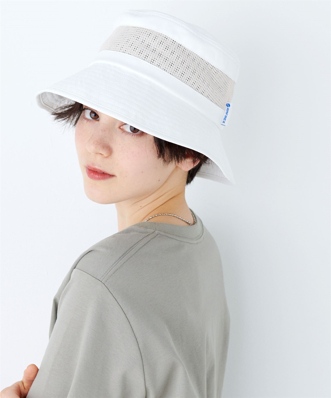 HATMIKKE 【放射冷却素材Radi Cool】 メッシュダウンハット_sub_10