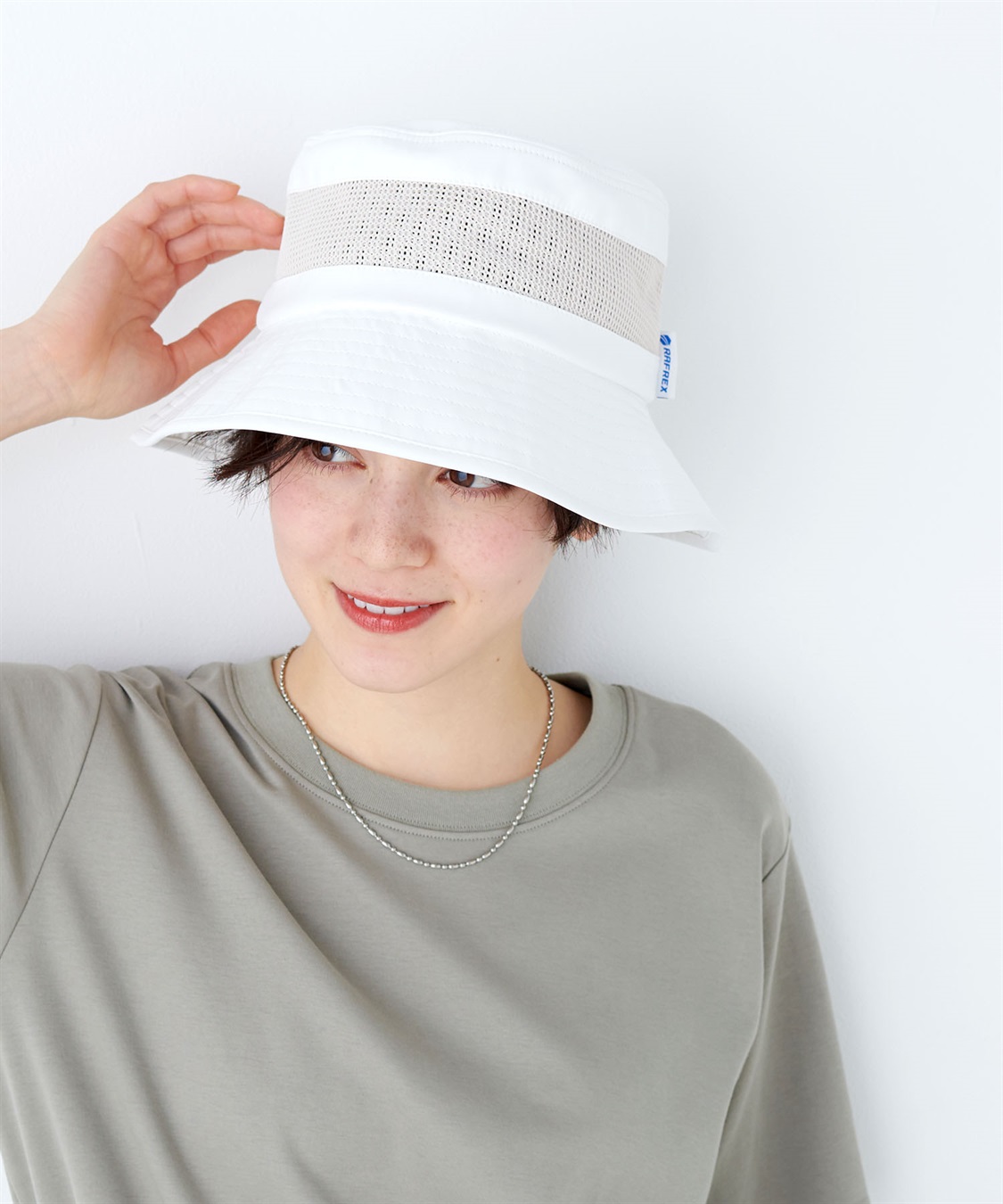 HATMIKKE 【放射冷却素材Radi Cool】 メッシュダウンハット_sub_12