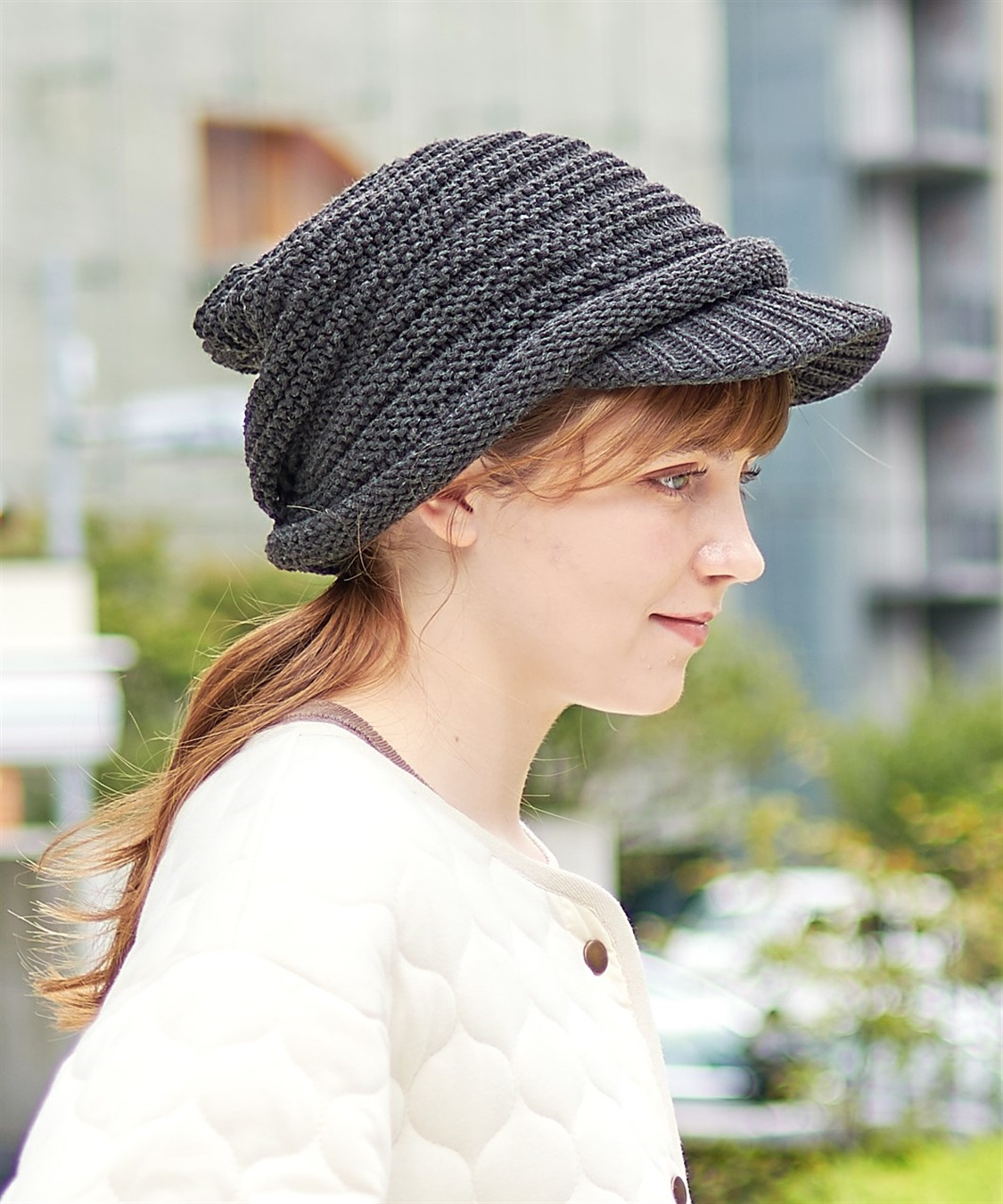 HATMIKKE 【HATMIKKE / ハットミッケ】シンプルニットキャスケット_sub_7