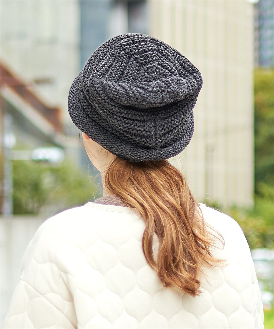 HATMIKKE 【HATMIKKE / ハットミッケ】シンプルニットキャスケット_sub_8