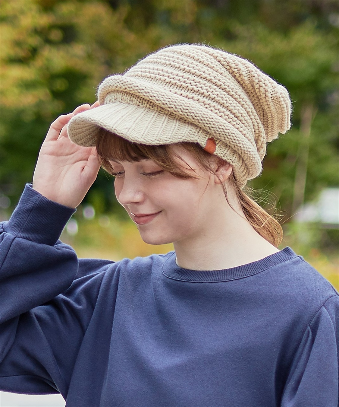 HATMIKKE 【HATMIKKE / ハットミッケ】シンプルニットキャスケット_sub_9