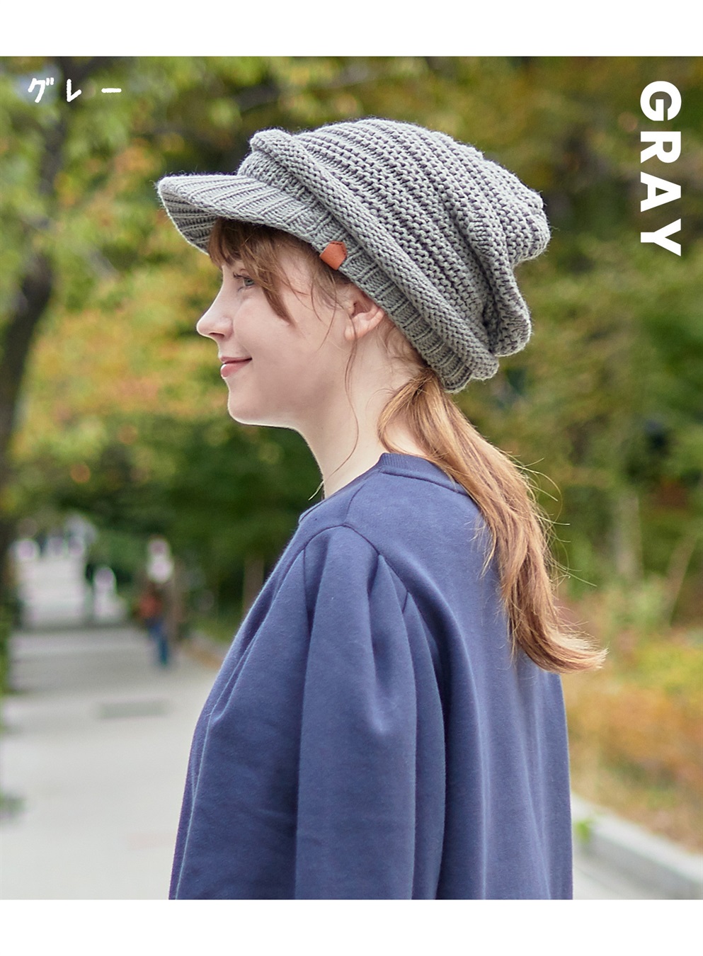 HATMIKKE 【HATMIKKE / ハットミッケ】シンプルニットキャスケット_sub_16