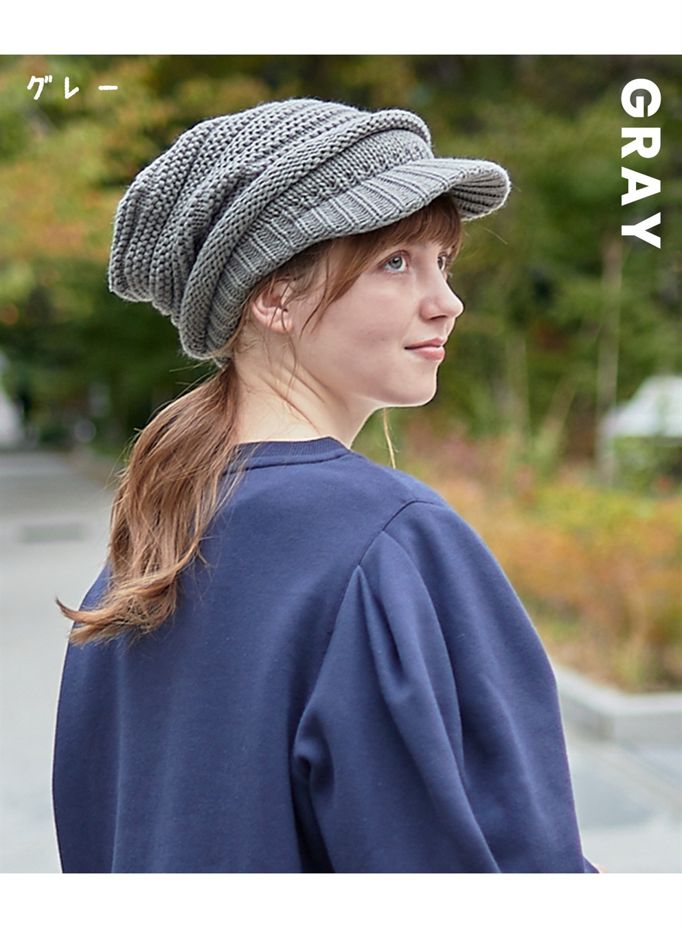 HATMIKKE 【HATMIKKE / ハットミッケ】シンプルニットキャスケット_sub_17