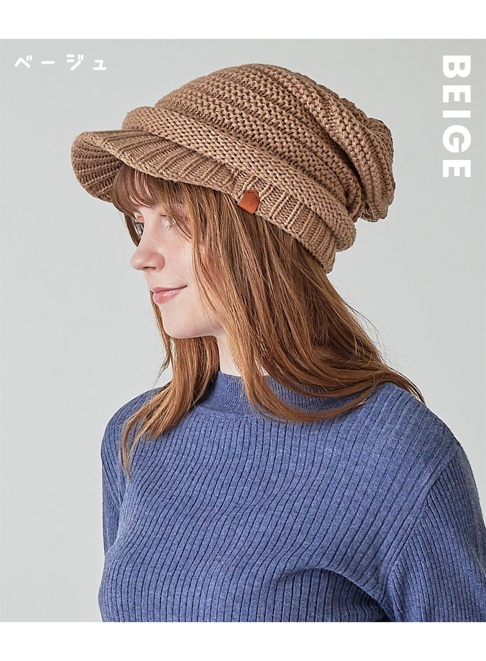 HATMIKKE 【HATMIKKE / ハットミッケ】シンプルニットキャスケット_sub_22