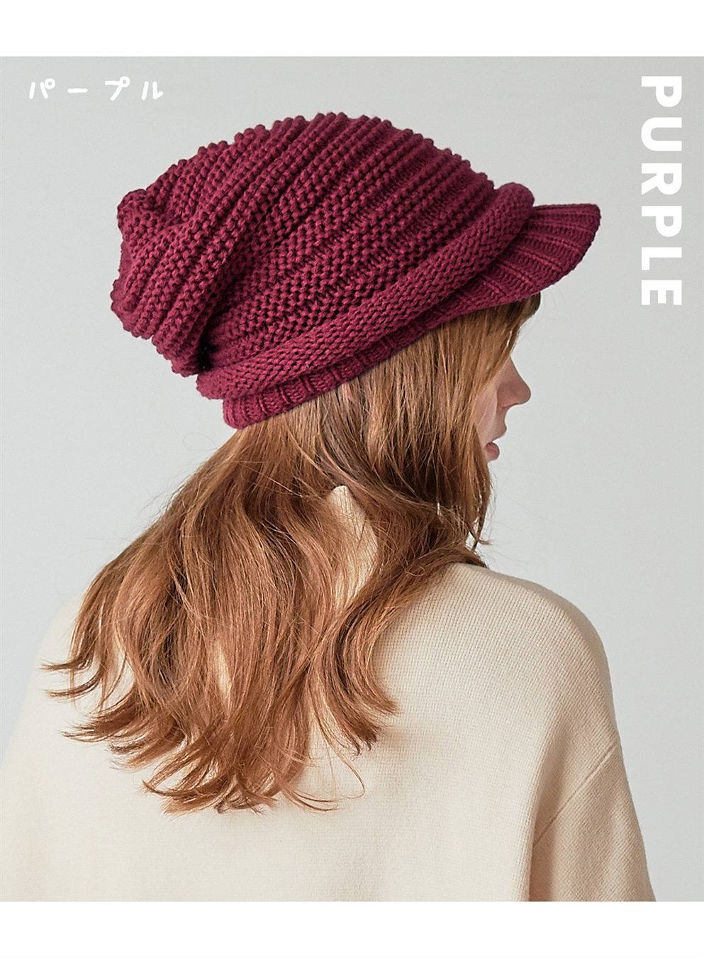 HATMIKKE 【HATMIKKE / ハットミッケ】シンプルニットキャスケット_sub_25