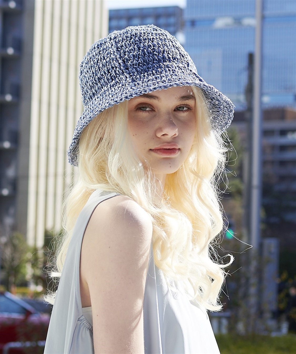 HATMIKKE 【HATMIKKE / ハットミッケ】ストラップ付き柔らかフィット手編みチューリップハット_sub_6